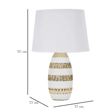 LAMPA STOŁOWA GLAM MIX 33X50 cm MIN 2
